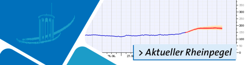 Servicebetriebe Neuwied AöR - Deichamt, Hochwasserschutz: Aktueller Rheinpegel Neuwied