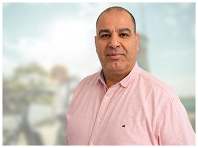 Ziad Qurie, Bereichsleiter Verkehrssicherung, SBN